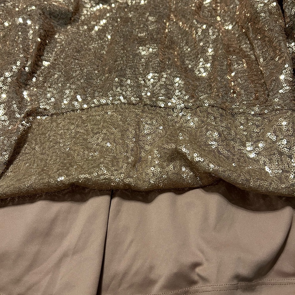 Roz & Ali Size Medium Sparkly Top With Liner - image 5